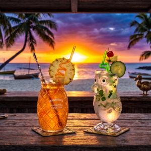 Tipsy Dodo Set Glassware Mauritius